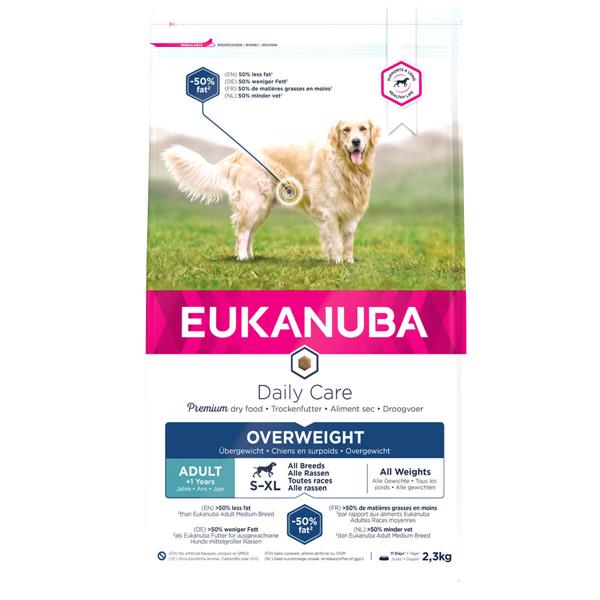 01 Eukanuba Dailycare Overvægt og steriliseret hundefoder